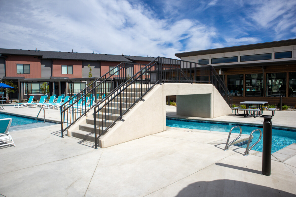 H2O Lofts Bridge + Pool Infrastructure